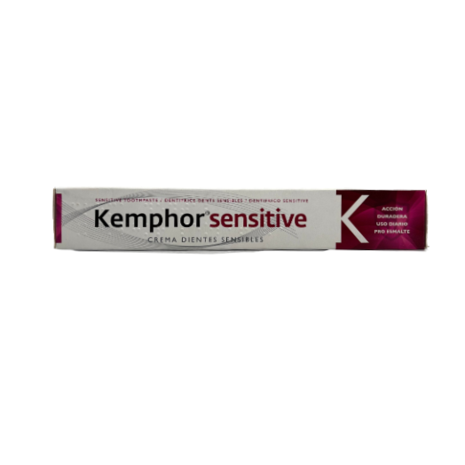 خمیر دندان مخصوص دندان حساس مدل sensitive کمفور kemphor 